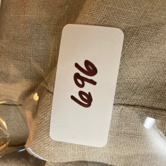 Womens Eskandar Open Linen Jacket Heavy Weight Lagenlook Tan Esk 0 US 6/8 - Picture 11 of 11